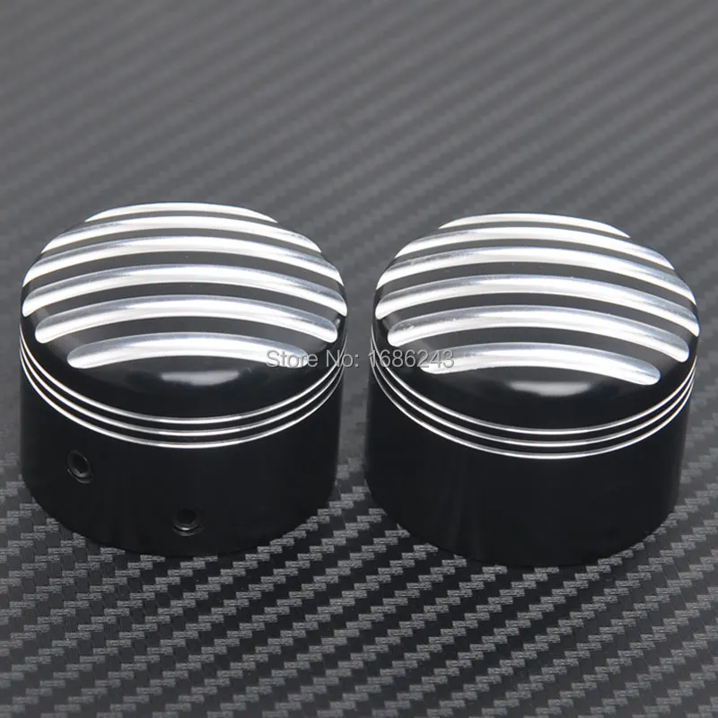 Front Axle Nut Cover Bolt Kit Motorcycle Parts Aluminum Alloy Metal Chrome And Black Fits For Harley Dyna VRSC XG XL 883 New | Автомобили