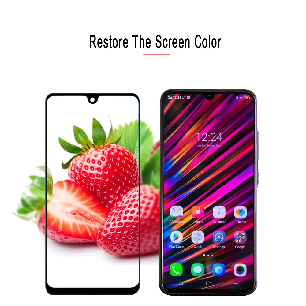 Закаленное 3D стекло с полным наклеиванием для Vivo Y97 2 шт. полноэкранная Защитная