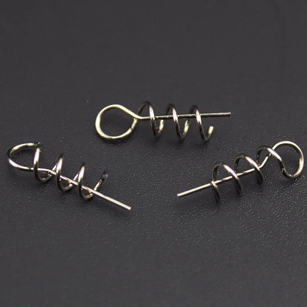 

Mounchain Crank Jig Head Hook Fishing Hook Lead Jig Lure Hard Bait Soft Worm Spring Pin Centering-Pin Fishing Tackle Accessories