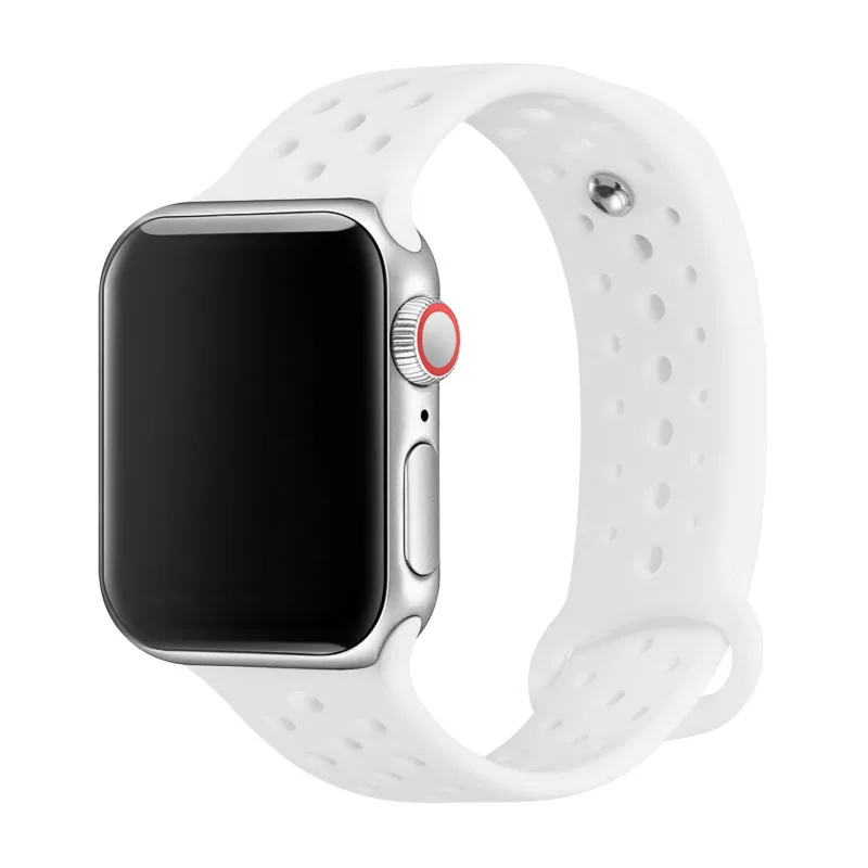 Ремешок для наручных часов Apple Watch, ремешок для наручных часов Apple Watch 4/3/2/1 серии замена силиконовые спортивные полосы для наручных часов Iwatch, 81004