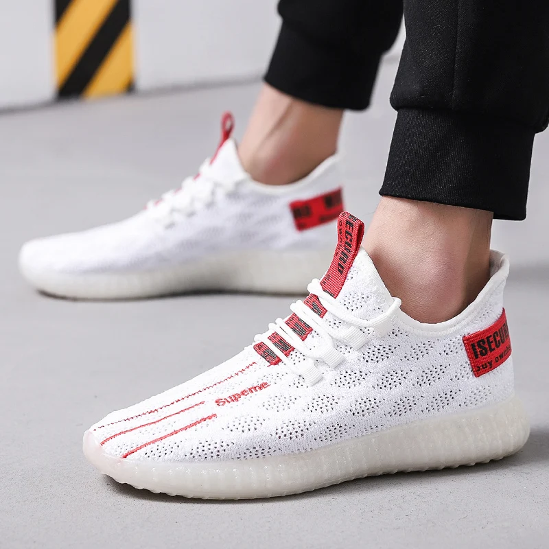 Mens Sports Shoes Summer And Autumn Breathable Non-slip Lightweight Single Trend Wild one Foot Coconut Men Sneakers | Обувь