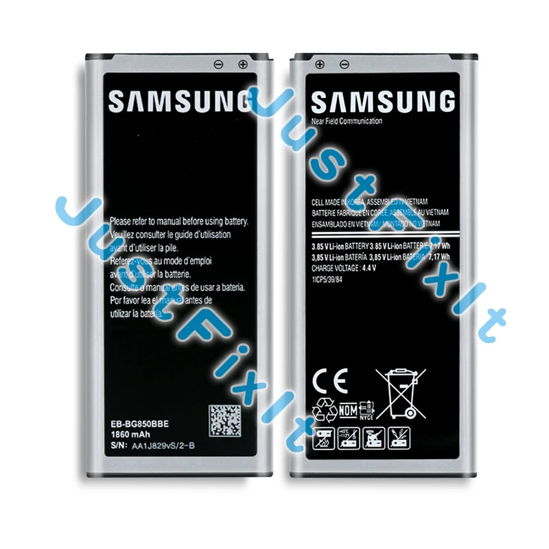 Оригинальный EB-BG850BBE Батарея для samsung Galaxy Alpha G850 G8508S G850Y G850K G8509V G850A G850F G850W G850S NFC 1860