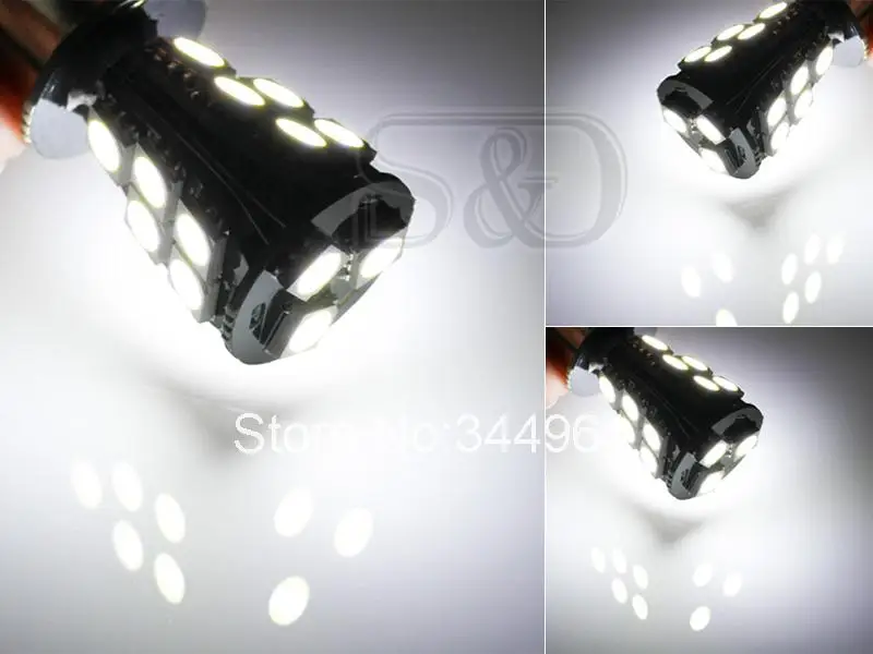 1157 BAY15D 18 SMD LED CANBUS Error Free светодиодный лампы p21/5 Вт Светодиодный ламп автомобиля задний стоп-сигнал светильник, футболка с принтом "автомобиль" светильник источник 12V D030