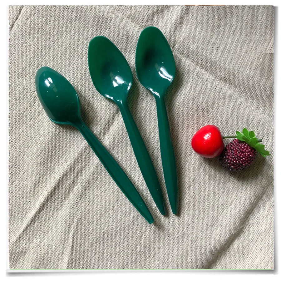 

100pcs Disposable plastic fork PP cutlery Toothpick for Kitchen tableware 4-tooth Home Dining Plastic Dessert For Party 60KO641