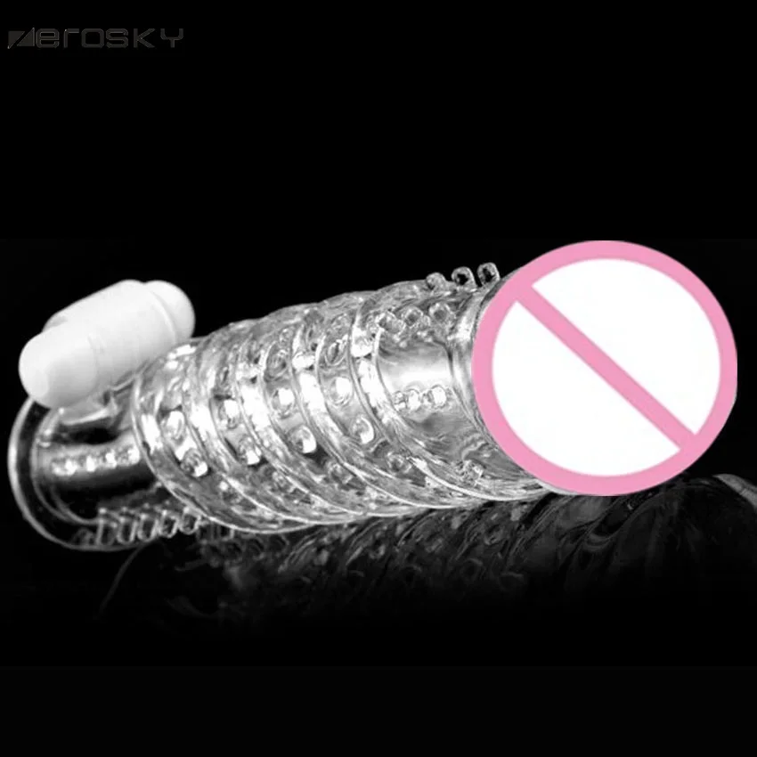 Многоразовые презервативы Zerosky для мужчин кольцо пениса удлинитель
