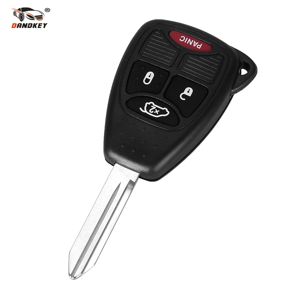 4-кнопочный корпус дистанционного ключа Dandkey для Jeep Chrysler Liberty Pacifica Sebring Aspen 300 Town PT