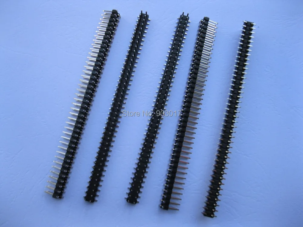 30 шт. SMD SMT шаг 2 54 мм 2x40 80pin хрупкий штыревой разъем двухрядная полоса|strip|8 pin male |