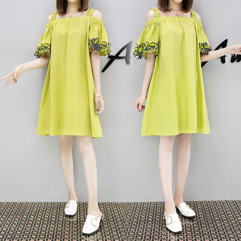 Новинка 2019 платье для беременных летняя одежда без Плеч|Платья| |