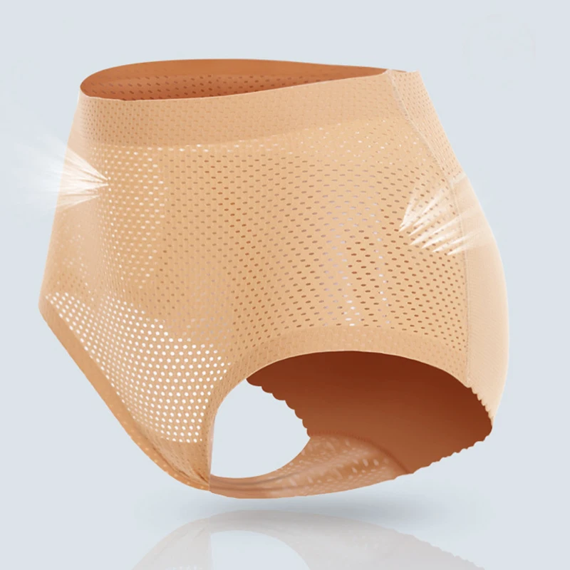 Корректирующее белье для женщин трусики с подкладкой подтяжки ягодиц