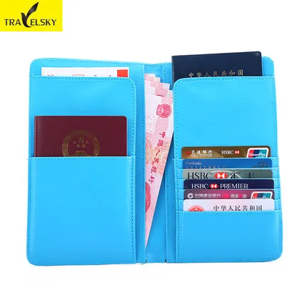 RFID держатель для паспорта в деловом стиле карт банковских билета 13600 бесплатная