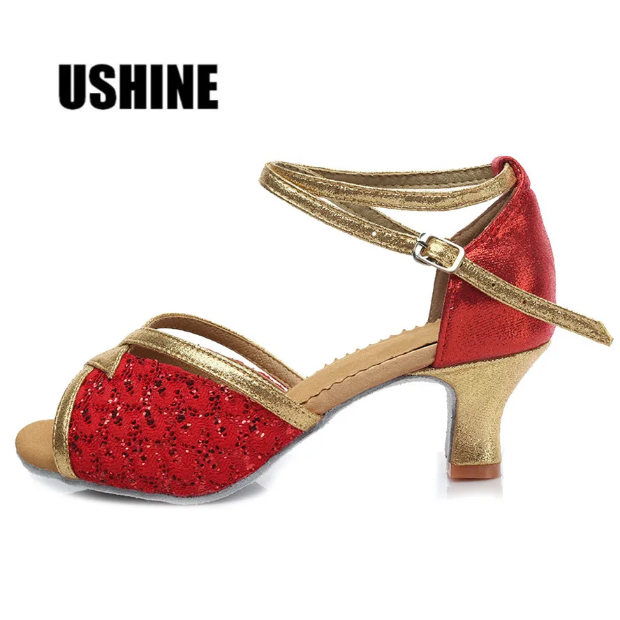 

MF1818-5 Heel 5cm Salsa Tango Ballroom Shoes Latin Dance Shoes For Women