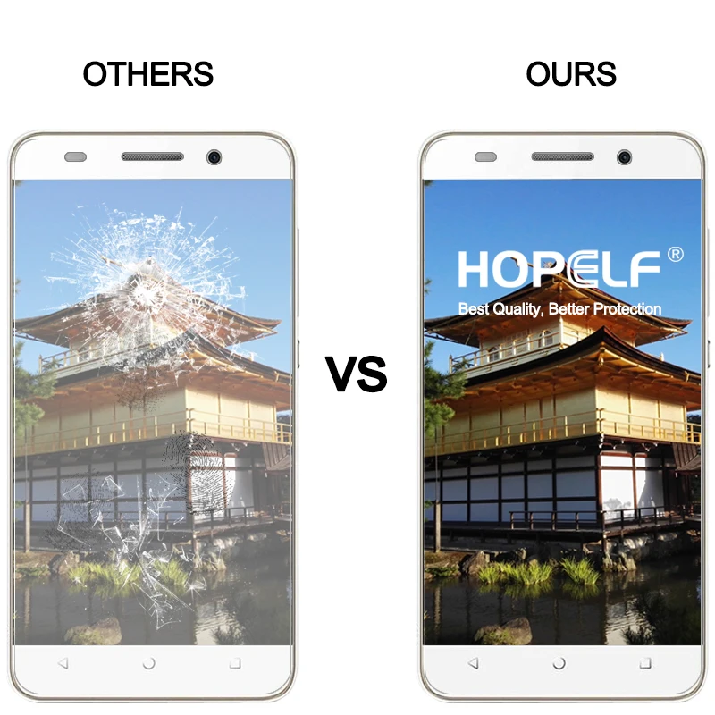 Закаленное стекло HOPELF для Huawei Honor 4C 2 шт. защитная пленка экрана телефона
