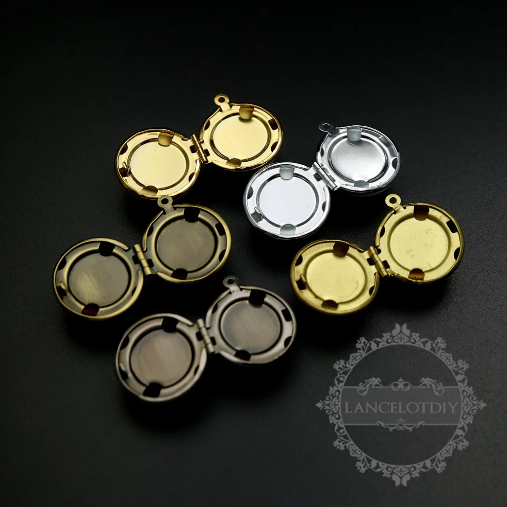 20 мм круглые серебряные бронзовые золотые древнее серебро необработанный