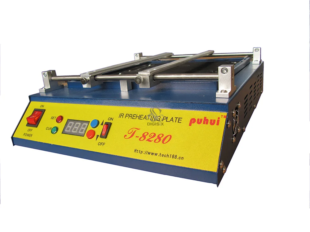 Бесплатная доставка 220V или 110V T8280 PCB Preheater T 8280 IR Preheating Plate духовка| |