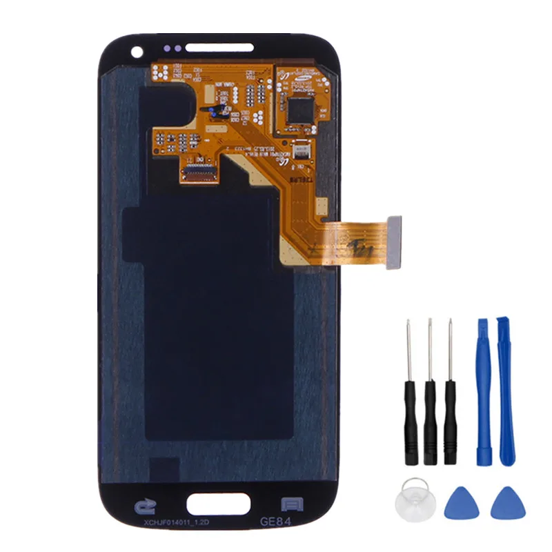 100% ремонт деталей для Samsung Galaxy S4 Mini i9190 i9192 i9195 ЖК дисплей + сенсорный экран в сборе
