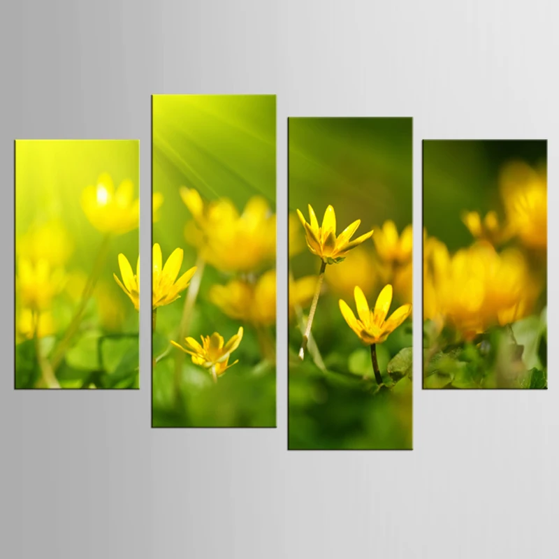 4 шт. натюрморт фотографии печать на холсте Абстрактная живопись настенные