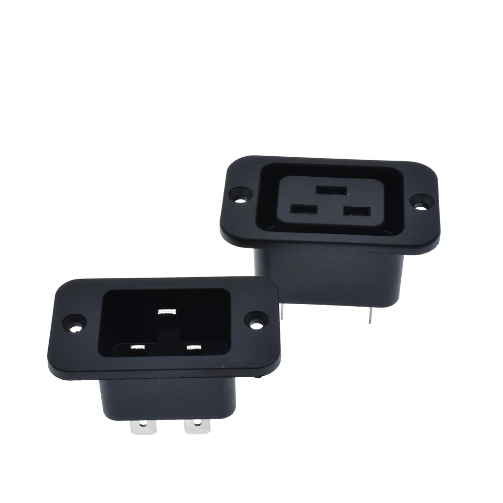 AC 250V 16A IEC 320 C19 C20 панельный разъем