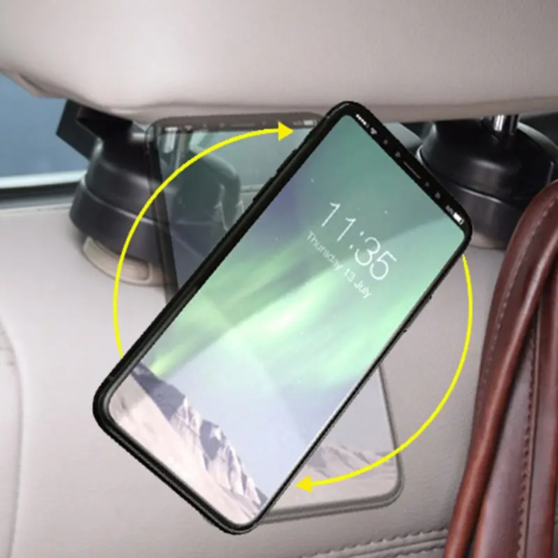 Подголовник Автомобильный держатель для телефона и крюк регулируемый задний