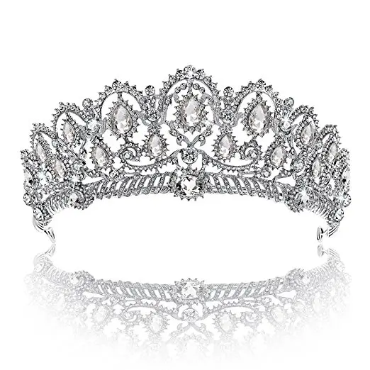Корона принцессы стразы кристалл Свадебные короны тиары для женщин|crown tiara|crystal