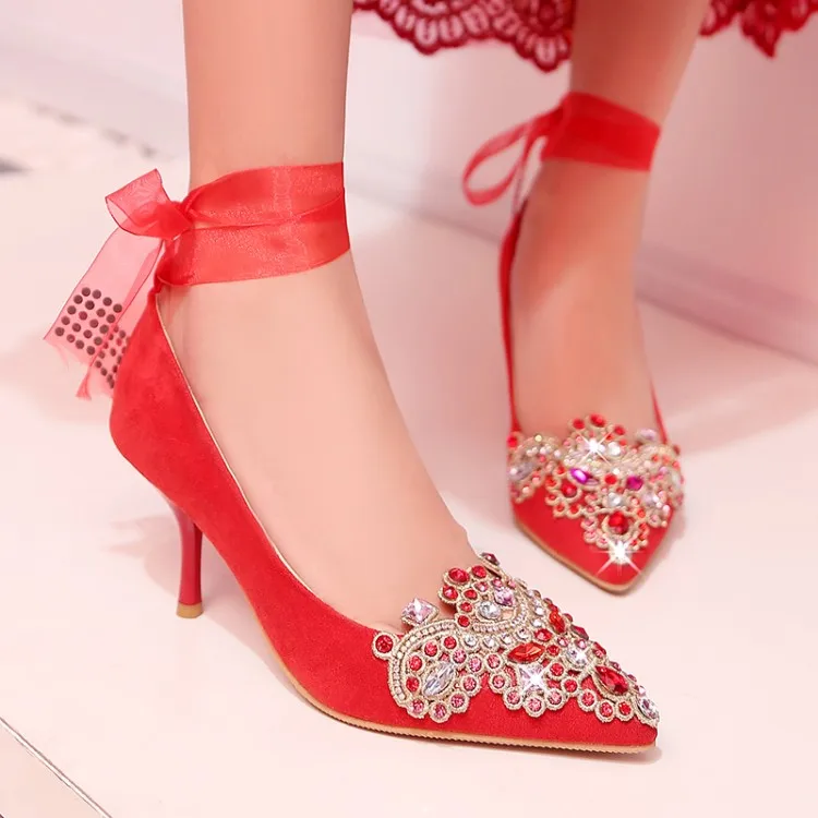 Женская обувь на высоком каблуке большие размеры 14 женские туфли-лодочки тонкие