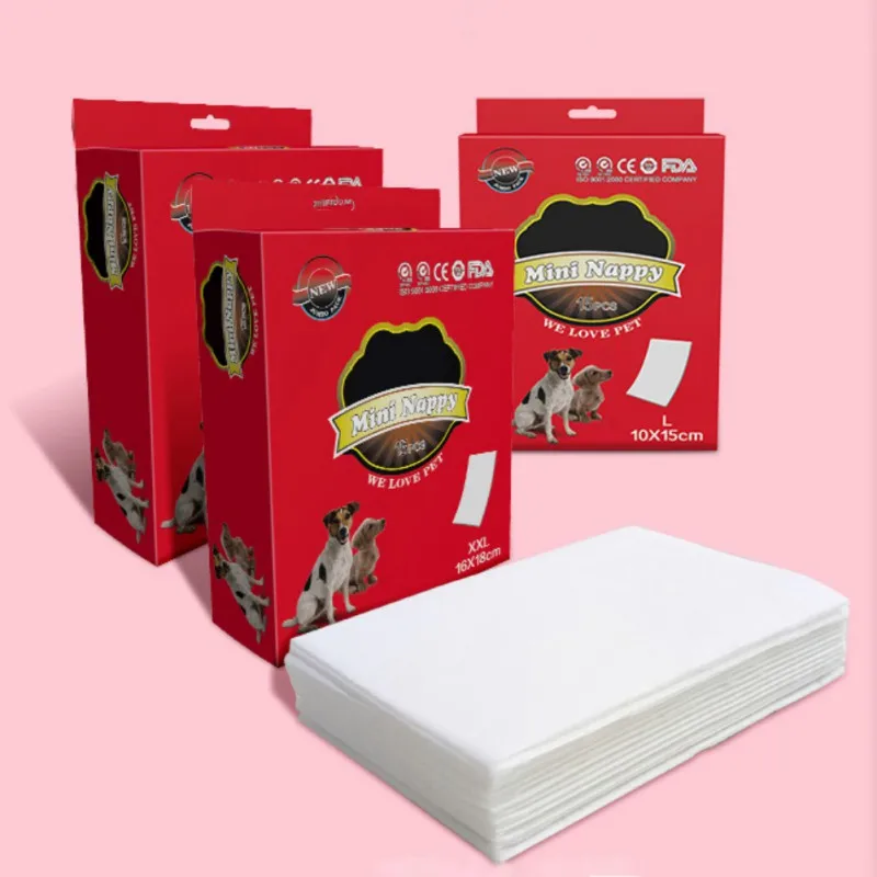 10 шт./лот супер абсорбент женские собаки одноразовые съемные пеленки колодки