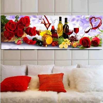 5D DIY алмазная живопись круглые стразы склеивание крестиком наборы домашняя