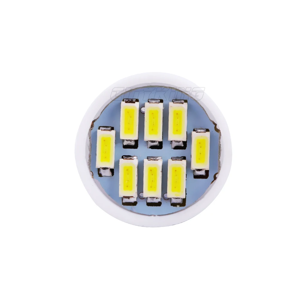Оптовая продажа 500 шт./лот Белый T10 8led LED 3014 W5W 8smd 194 168 192 белый автомобильный боковой