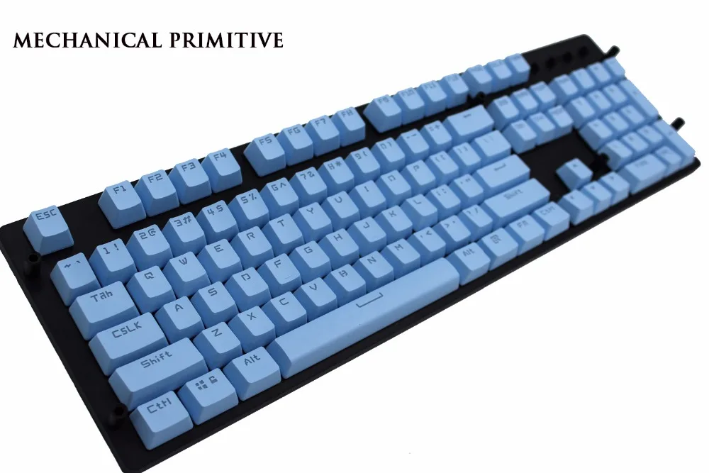 MP 104 ключи двойная съемка с подсветкой толстые ABS/PBT колпачки OEM профиль для Cherry/NOPPOO/filco Механическая игровая клавиатура Keycap