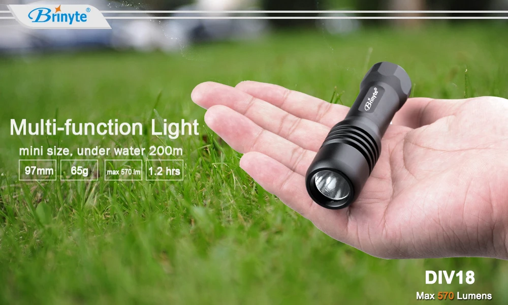 Светодиодный фсветильник рь для дайвинга CREE XML2 200 лм 14500 м|diving mask flashlight|a flashlightcree xml2
