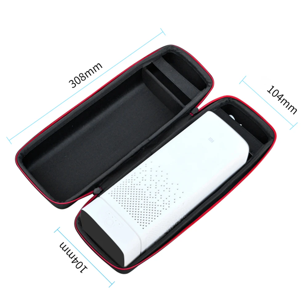 EVA Жесткий Путешественник Застежка-молния Защитный PU Хранение Крышка Чехол Коробка Сумка Рукав для Xiaomi AI Умный Беспроводной Bluetooth Спикер on.