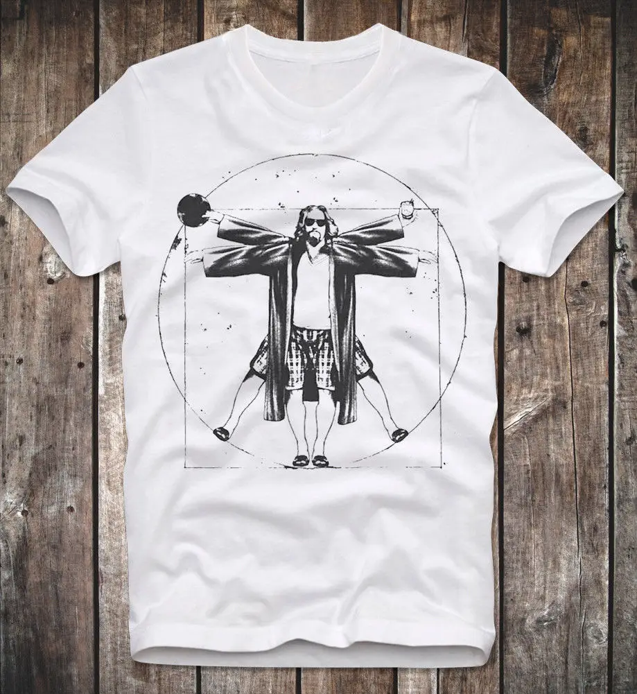 Крутая футболка унисекс с надписью Big Lebowski The Dude Cult Movie Kultfilm Coen Brothers Da Vinci Man