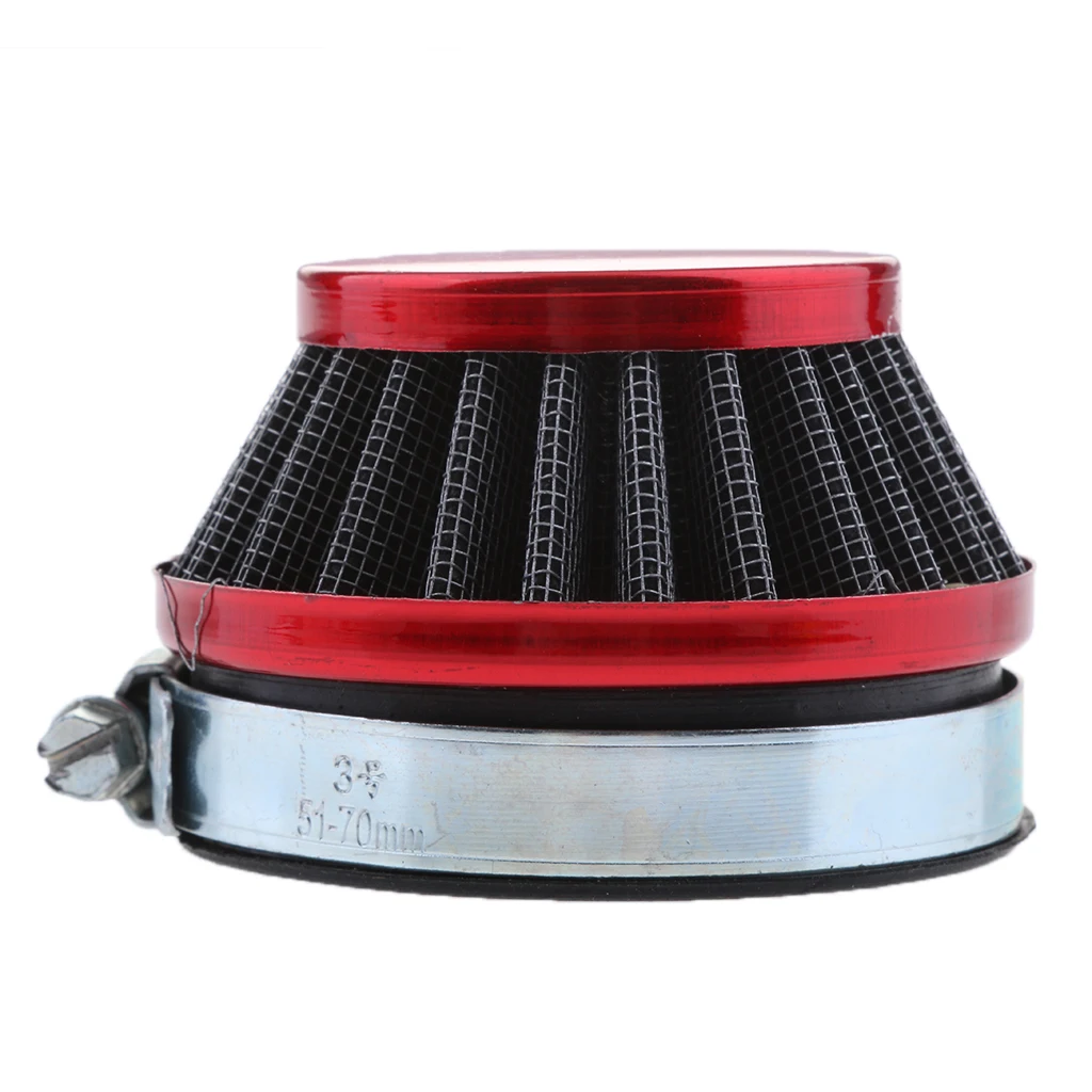 Air Filter Red 58mm 60mm for MiniMoto Water Liquid Cooled Racing Bike | Автомобили и мотоциклы