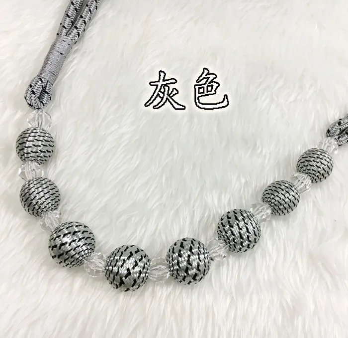 2 шт./лот бандажные шарики для штор ручной работы из полиэстера подвесные