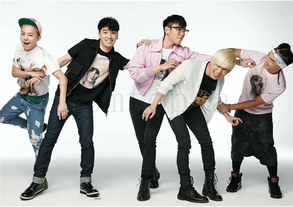 BIGBANG плакаты настенные наклейки ясное изображение белая бумага с покрытием печатает гостиная спальня
