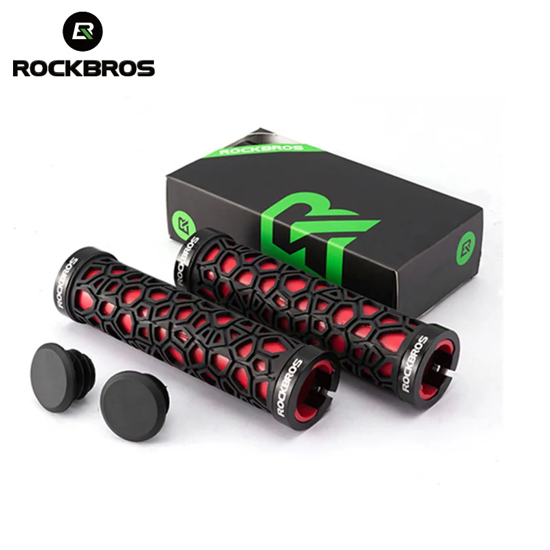 ROCKBROS MTB руль для велосипеда с резиновыми фиксаторами складной велосипед
