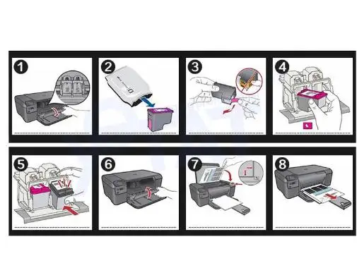 1 Черный чернильный картридж совместимый с hp301 301xl замена для 301 Deskjet 1000 1050 2000 2050 2510