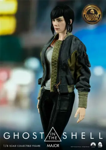 THREEZERO 1/6 Ghost in the shell Мотоко Кусанаги Scarlett Johansson игрушечная фигурка|Игровые фигурки