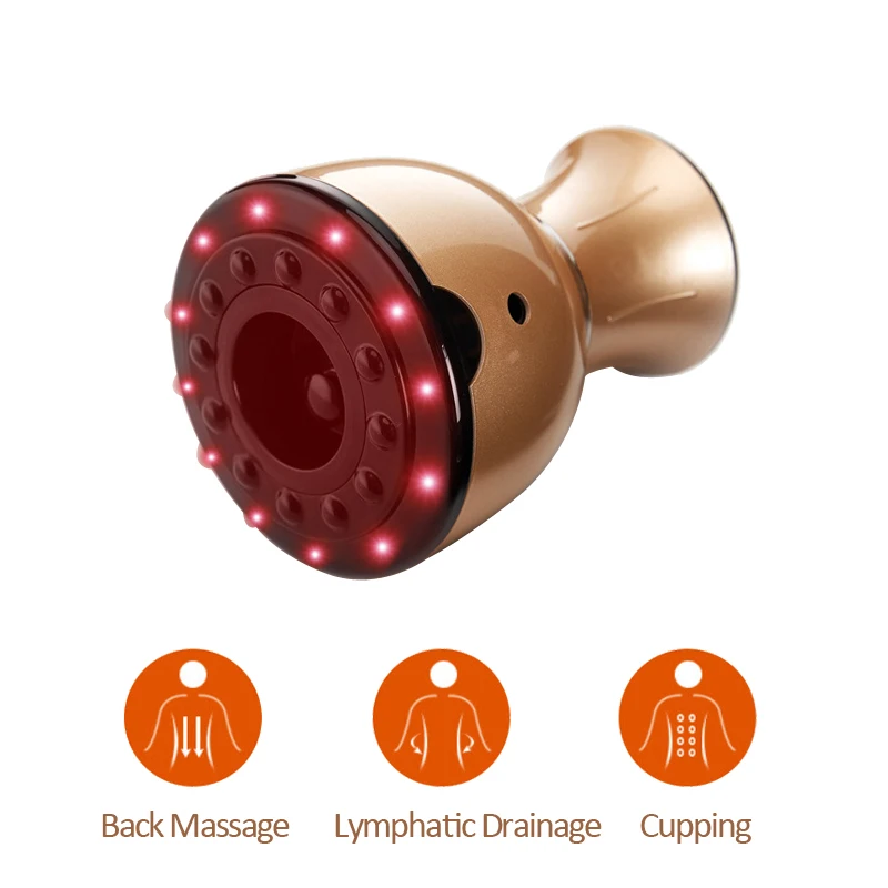 

Vacuum Body Massage Device Body Back Shoulder Suction Massager Electric Far Infrared Heating Health Care Lymph Drainage Cupping