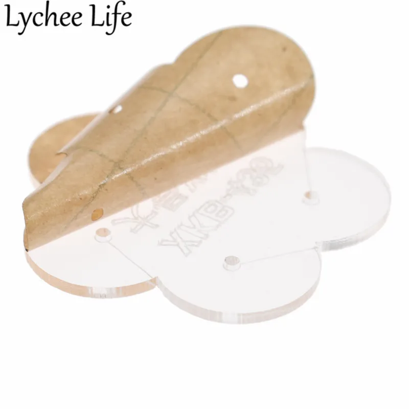 Lychee Life акриловый шаблон для трафарета шар гортензии прозрачная модель DIY ручной работы домашние Принадлежности для шитья товары Аксессуары