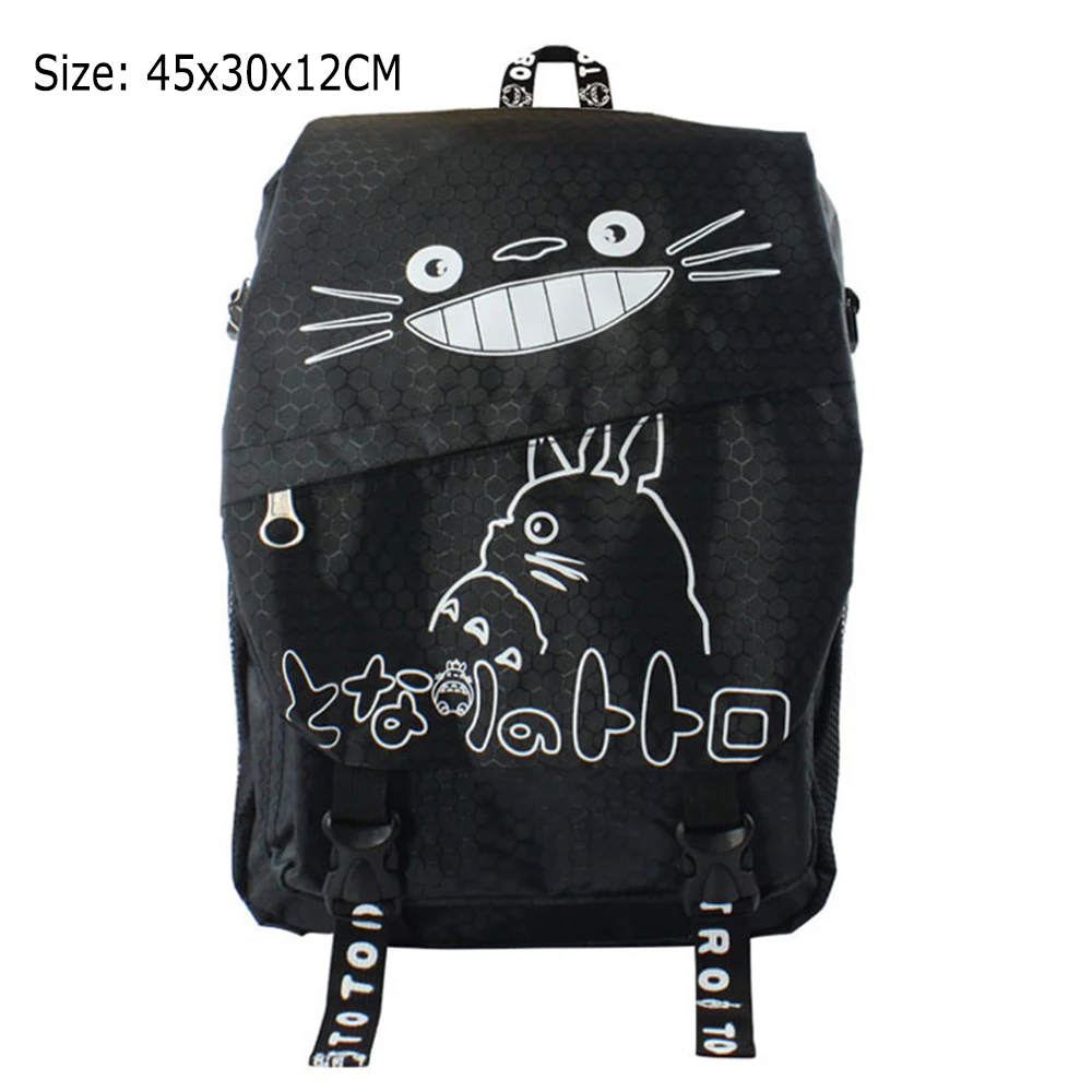 Новый холщовый рюкзак Totoro для косплея аниме дорожная сумка из ткани Тоторо
