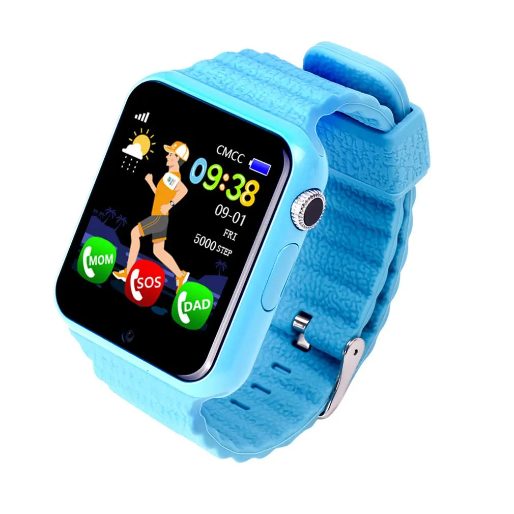 V7k Children Smart Watch GPS Tracker Anti Lost Monitor SOS Call Children's Camera Phone 1.54 Inch Screen | Наручные часы