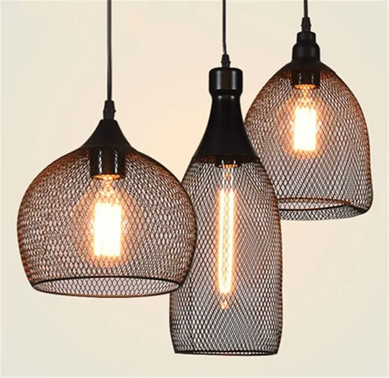 Подвесной светильник Новый Винтажный Железный промышленный Лофт ретро Droplight Бар