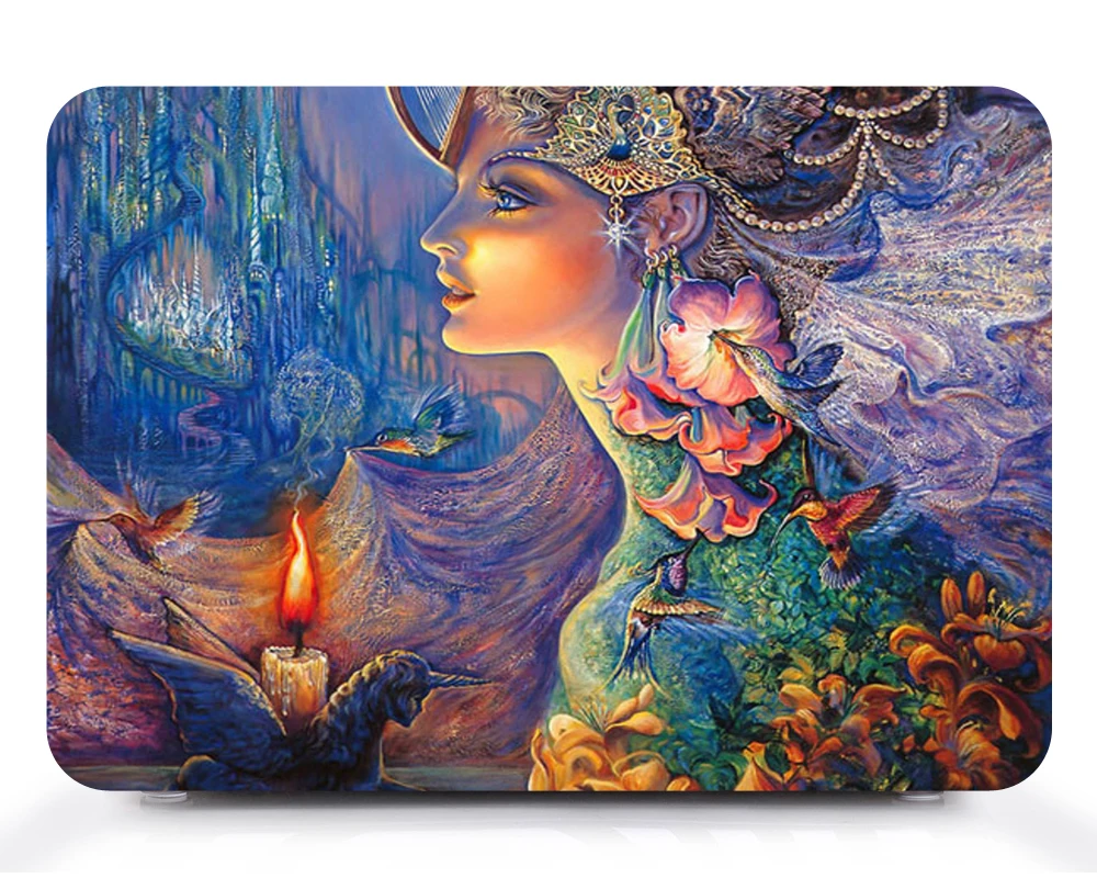 

For MacBook Pro Retina 12 Crystal Pattern printing Laptop Case Cover For Apple MacBook Air 11 13 inch New Pro 13" 15" Touch Bar