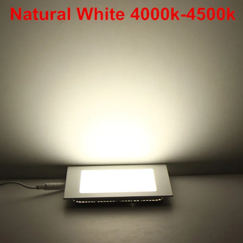 Dimmable LED Ceiling Panel Light 4W/6W/9W/12W/15W/25W Recessed Downlight with driver | Освещение