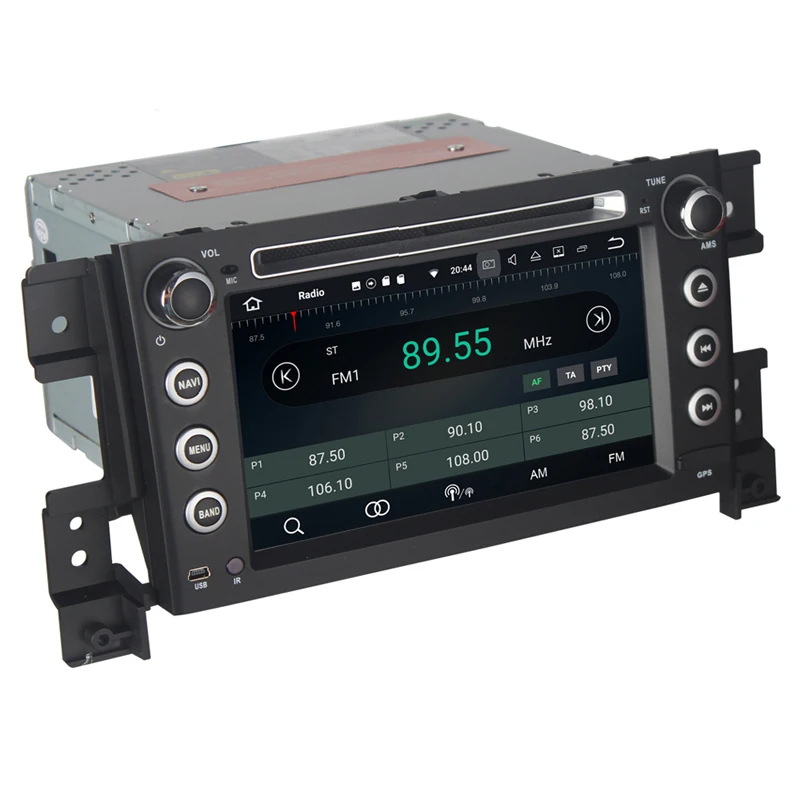 Android 8 1 2 2G RAM Din 7 дюймов Автомобильный dvd плеер для SUZUKI Grand Vitara 2005 Поддержка GPS