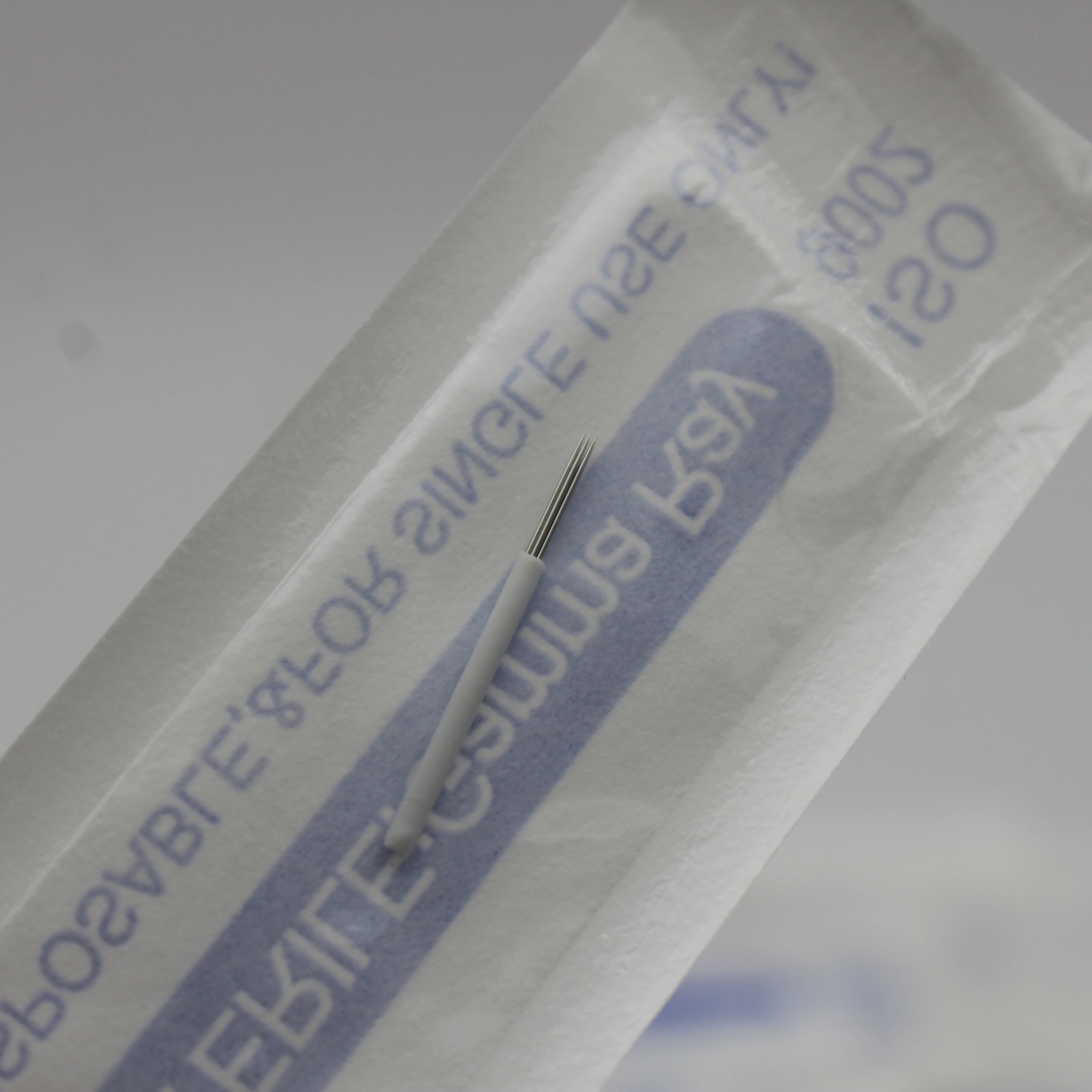 

100 Pcs 5RL Round Needle Semi Microblading Eyebrow Lip Tattoo Round Blade Permanent Makeup Eyebrow Tattoo Microblading