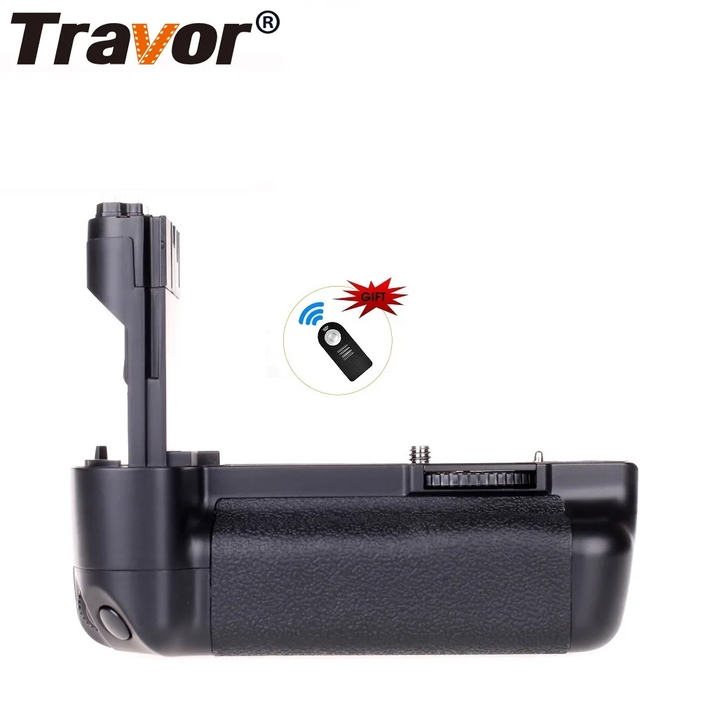 Travor камера Вертикальный Батарейный держатель для Canon DSLR 5D Mark II 5D2 Батарейная ручка