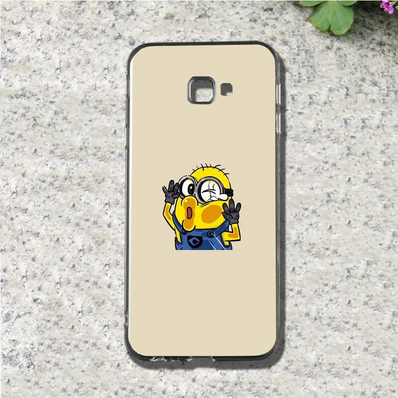 Маленький Миньон Мягкий ТПУ чехол для телефона Samsung Galaxy A3 A5 A7 Альфа G355H 8262 G360 I9082 G530