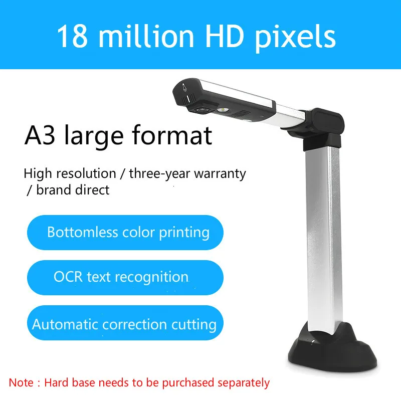 EloamS1800A2 A3 A4 18 0 МП с автофокусом USB 2 HD CMOS документный сканер распознавания