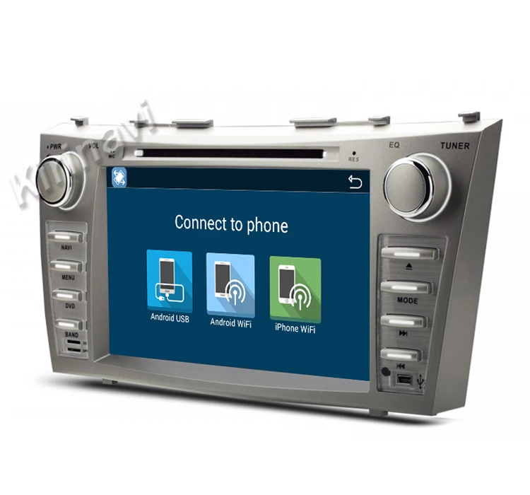 Автомобильный dvd-плеер Kirinavi android 7,1 1024*600 для toyota camry 2007 2008 2009 2010 2011 Автомобильная Мультимедийная система wifi 3g playstore
